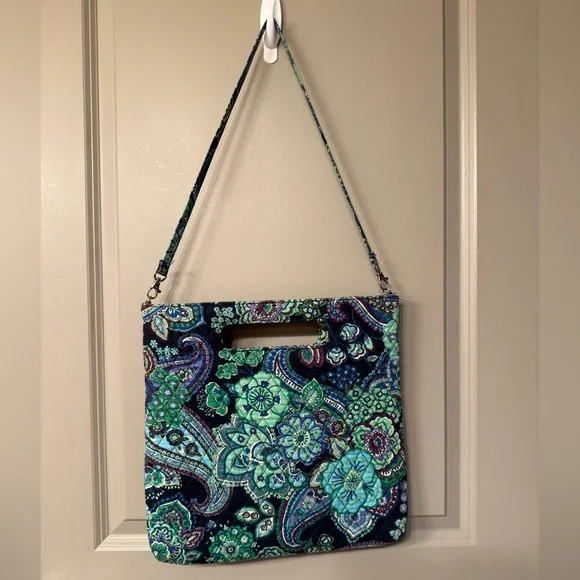 Vera Bradley Blue Rhapsody Vintage Bag - Picture 6 of 8